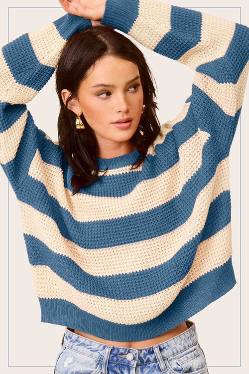 Round Neck Loose Fit Sweater