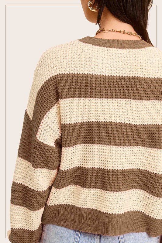 Round Neck Loose Fit Sweater