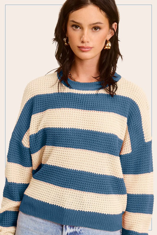 Round Neck Loose Fit Sweater