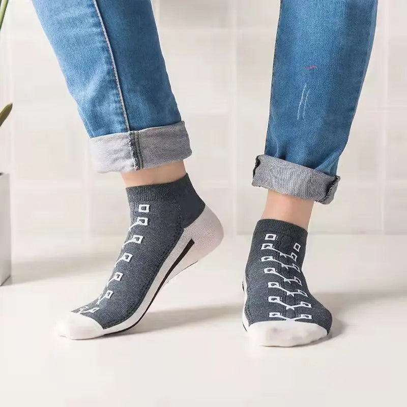 Pattern Short socks - Men/Women