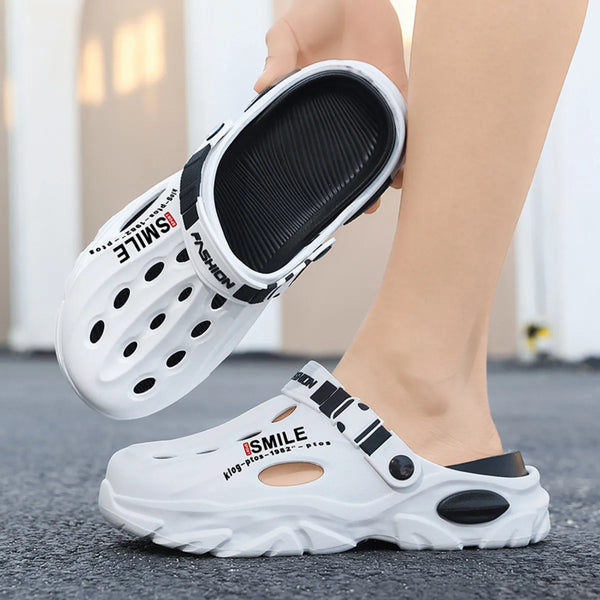 Men's Comfort Sport Platform Sandals with Adjustable Straps