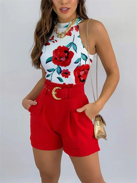 Women Vest and Shorts Sets